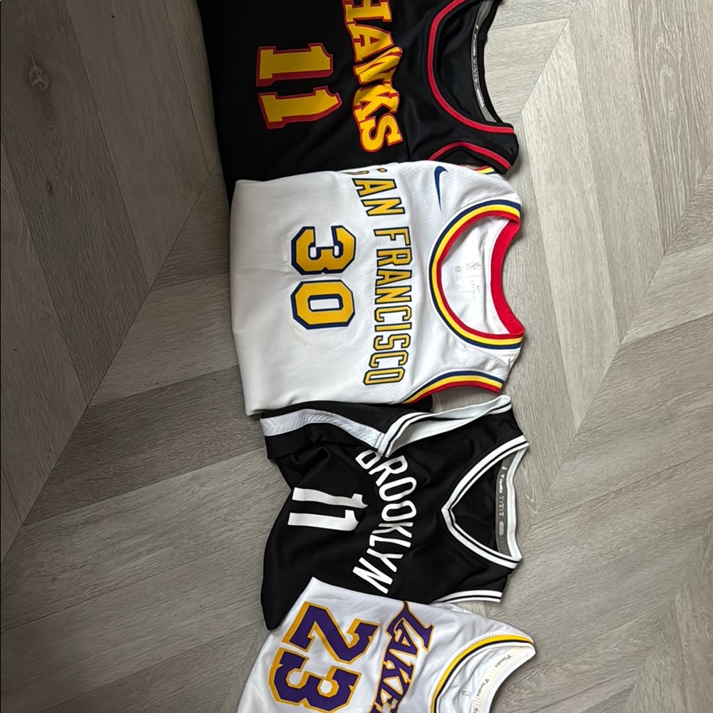 Basketball Team Jerseys Collection